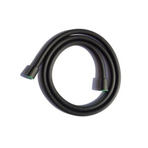 PG00013-BLACK - Metal Shower Hose - Black