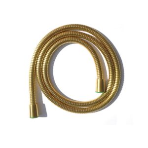 PG00013-GOLD - Metal Shower Hose - Gold