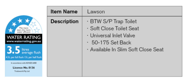 LAWSON - Lawson Short Btw Toilet - Image 3