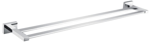 1572 - Rect Double Towel Rail 750mm