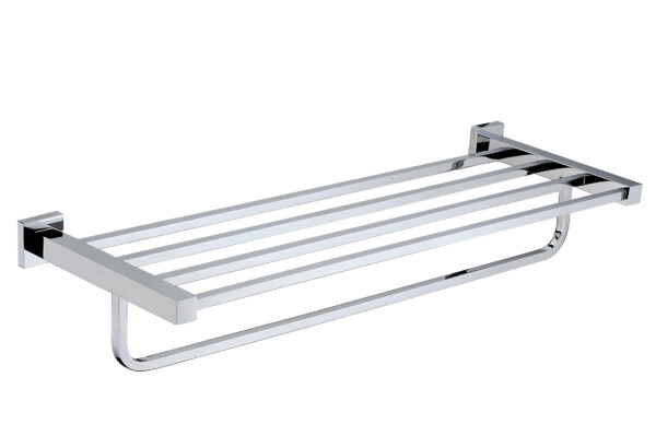 6021 - Sq Bath Towel Shelf 600mm