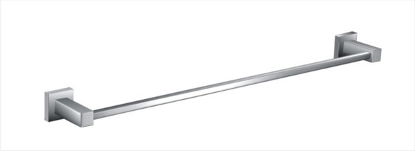 6040 - Sq Single Towel Rail 900mm