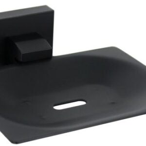 CH-6059-1 - Black Sq Soap Tray