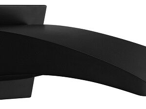 CHK-704 - Black 180mm Bath Spout