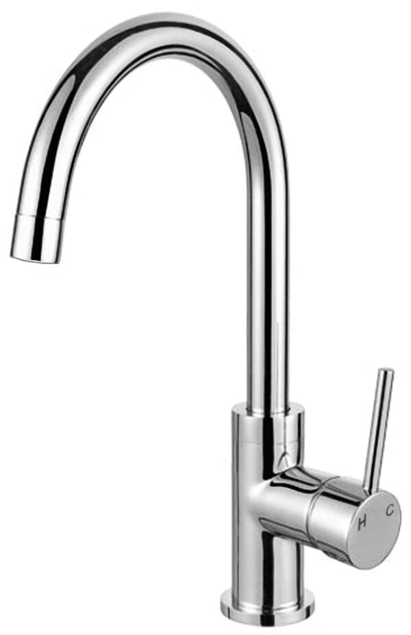 TK70K-S - Round Kitchen Mixer - Slim