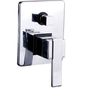 TYO-42D - Square Wall Mixer - Diverter