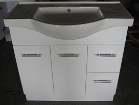 JMK-900-R - Rhd Semi Recessed Vanity 900