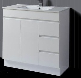 JQD-900-R - Rhd K/Board Vanity 900*460